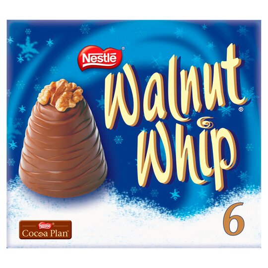 Get Nestle Walnut Whip at Plumule Expat shop Rotterdam in the Netherlands.