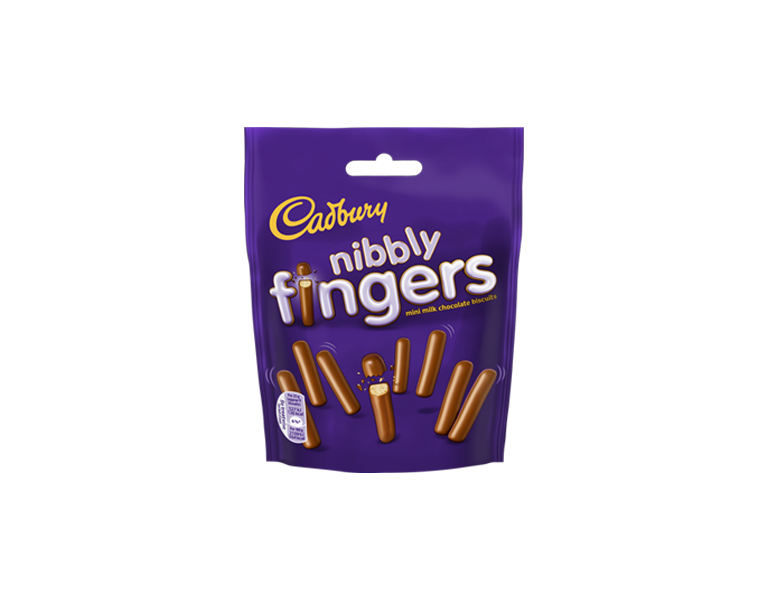 cadbury fingers Cadbury Nibbly Fingers 125g