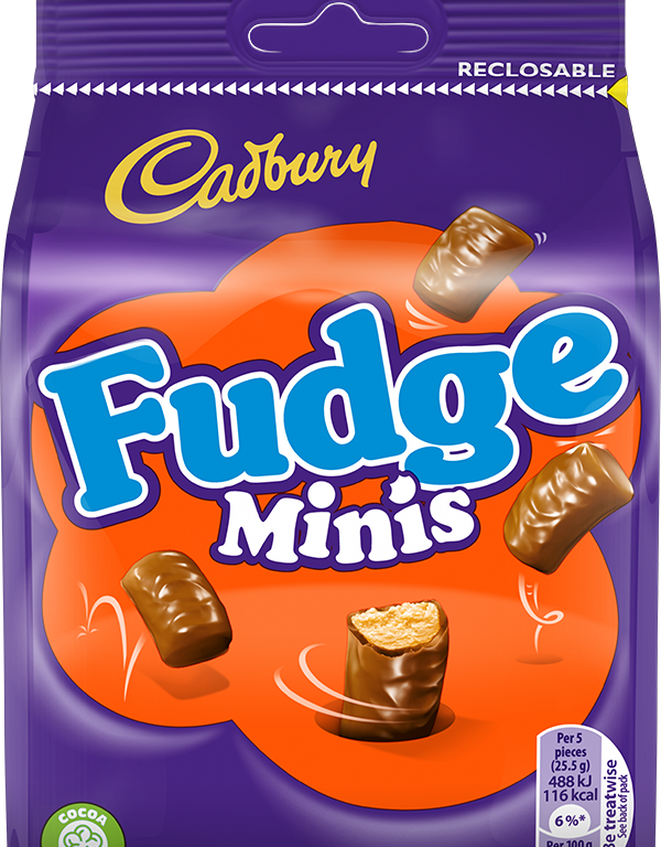 fudge minis Cadbury Fudge Minis 120g