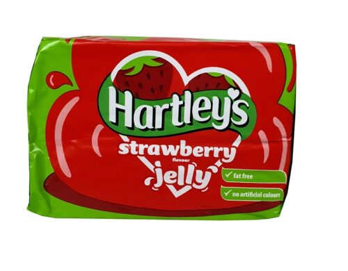 Get Hartley's Strawberry Flavour Jelly at Plumule Expat shop Rotterdam in the Netherlands