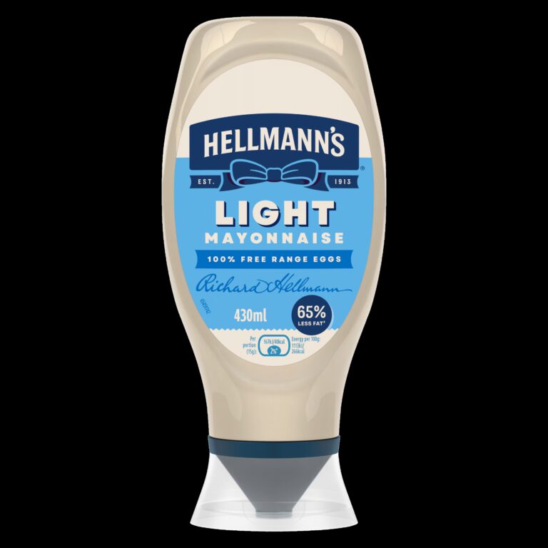 Hellmann's Squeezy Light Mayo 430ml PK8