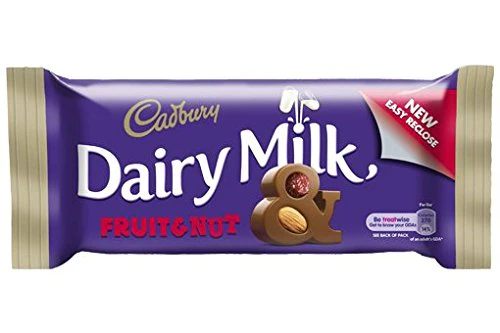 Cadbury Fruit & Nut 54g PK48
