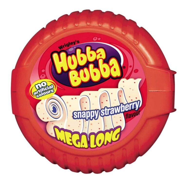 61Q4egLFAHL Hubba Bubba Strawberry PK20