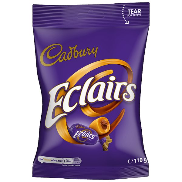 Cadbury Eclairs Pouch 110g PK12