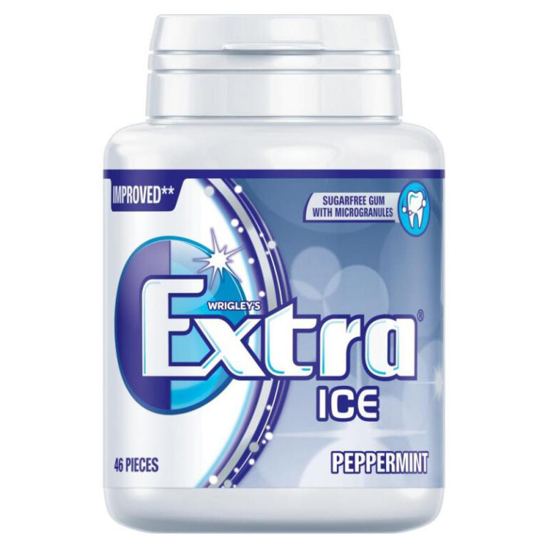 Extra Bottle Gum Ice Peppermint 46's PK6
