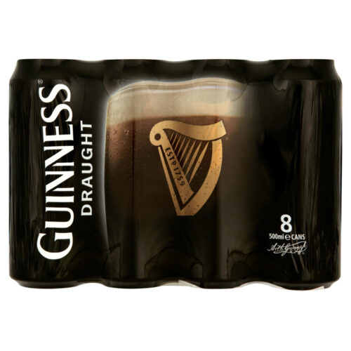 Draught Guinness 500ml 8pk PK3 (DRS)