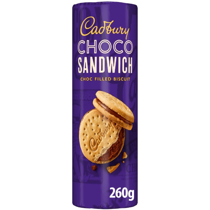 Cadbury Choco Sandwich 260g PK18