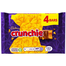 Cadbury Crunchie 4pk PK10