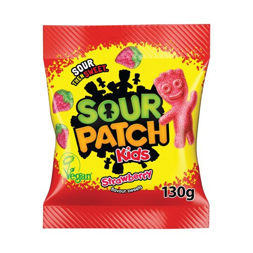 Sour Patch Kids Strawberry 130g PK10