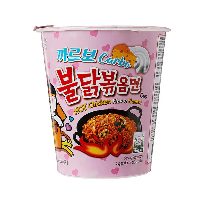 Samyang Carbonara Ramen Cup 80g PK30