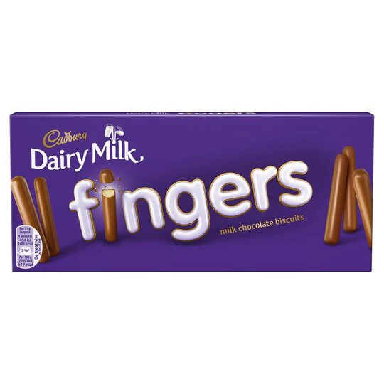 Cadbury Chocolate Fingers 114g PK20