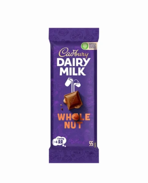 Cadburys Wholenut 55g PK48