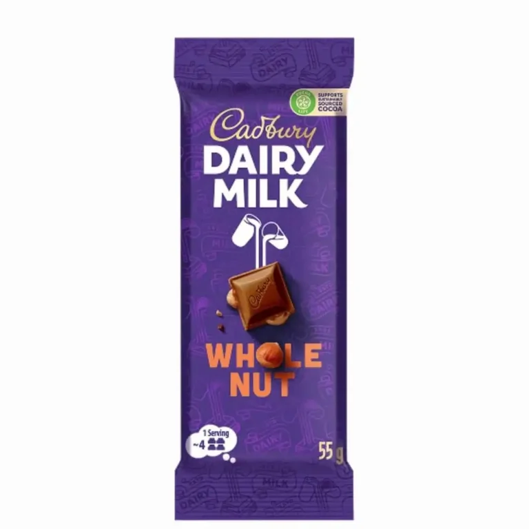 Cadburys Wholenut 55g PK48